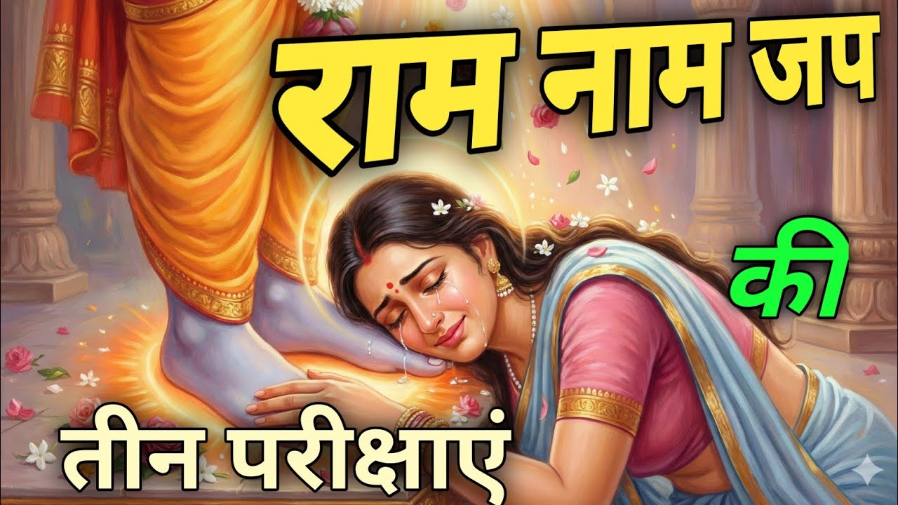🙏राम भक्त की 3  परीक्षाएँ | हर भक्त को इससे गुजरना पड़ता है।Ram Naam ki mahima,Ram ki pariksha
