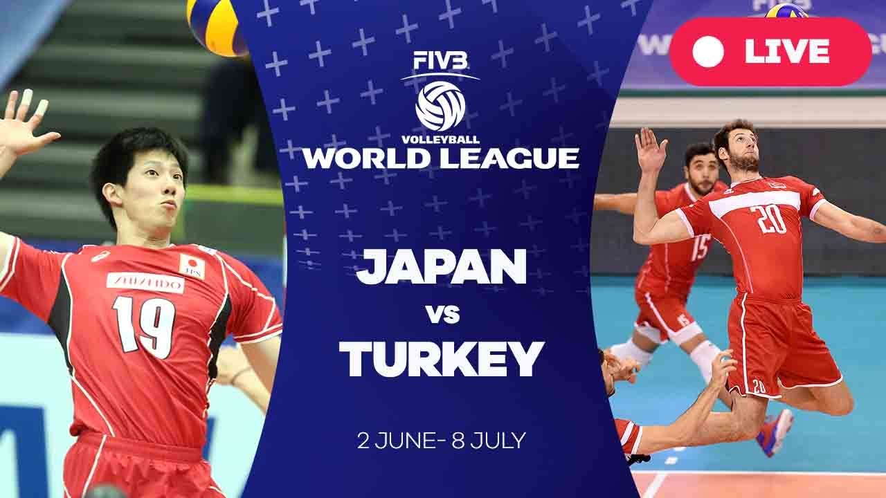 Japan v Turkey - Group 2 2017 FIVB Volleyball World League