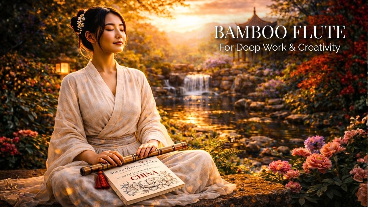Traditional Chinese Bamboo Flute (Dizi) 🏮 Vol. 3 — Music for Inner Peace & Creative Synthesis