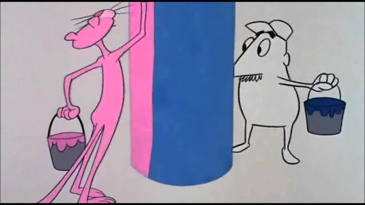 La Panthre Rose et la peinture