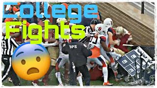 COLLEGE FOOTBALL FIGHTS 2019-2020: CRAZY FIGHTS😱