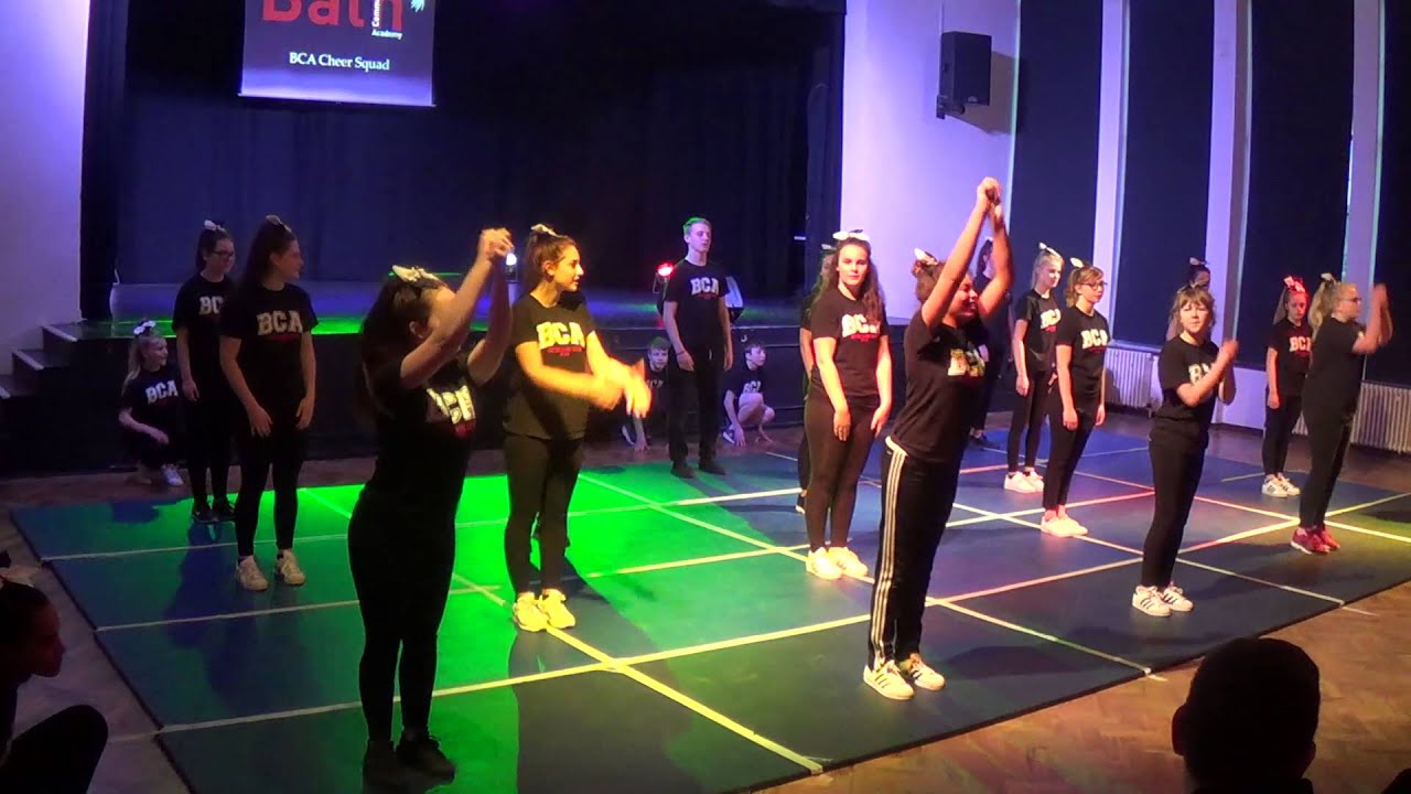 Cheer Squad Performing at BCA