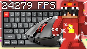 Keyboard & Mouse Minecraft ASMR | Hypixel Bedwars [ MECHVIBES ]