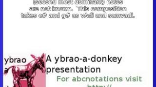 Tune rAga ranganayaki of kanakAngi family by ybrao a donkey