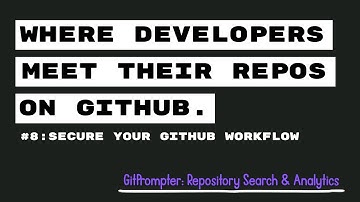 Secure Your GitHub Workflow: Data Privacy with iCloud Sync | GitPrompter App – Secure Repo Search