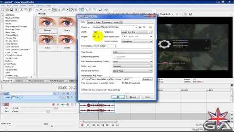 .::.Pinnacle Studio & Sony Vegas.::. How To Get Widescreen High Quality Settings