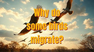 Why do some birds migrate? | Science for Kids