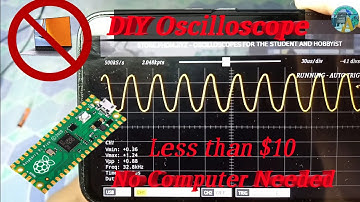 Cheap D.I.Y Oscilloscope Without Using A computer Tutorial #diy #makeyourown  #electronics