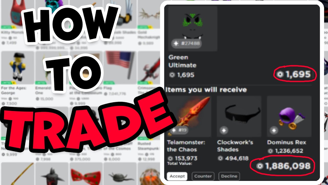 Roblox Limited Trading Tips (How Downgrading And Upgrading Works) 