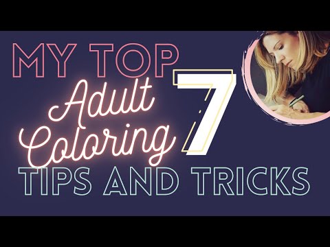 Pencilstash - My Top 7 Adult Coloring Tips