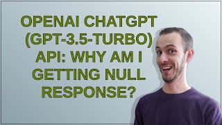 Celebrity OpenAI ChatGPT (gpt-3.5-turbo) API: Why am I getting NULL response? Net Worth