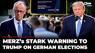 ‘It Is Illegal To…’: Merz Sends Blunt Warning To Trump Over MAGA Interference In German Elections