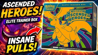 🔥 I Opened the ASCENDED HEROES Elite Trainer Box… INSANE PULLS! 😱🔥
