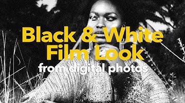 Black and White Film Look Editing in Capture One