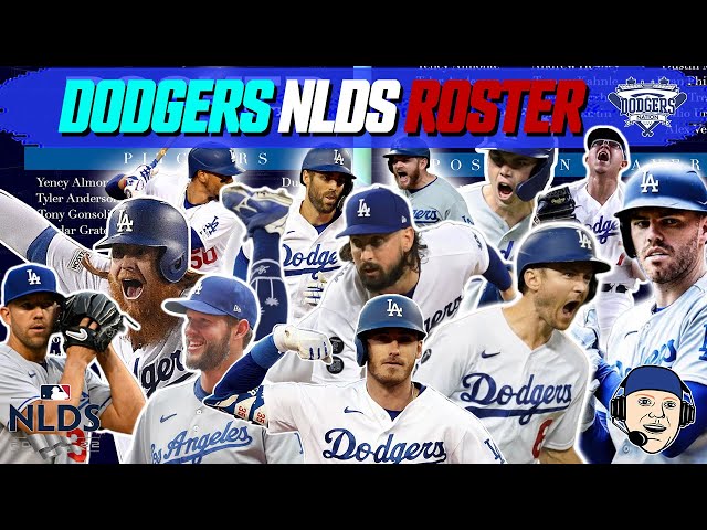 Dodgers NLDS Roster Revealed! Big Surprises, Takeaways & Why LA Left  Kimbrel & Hanser Off! 
