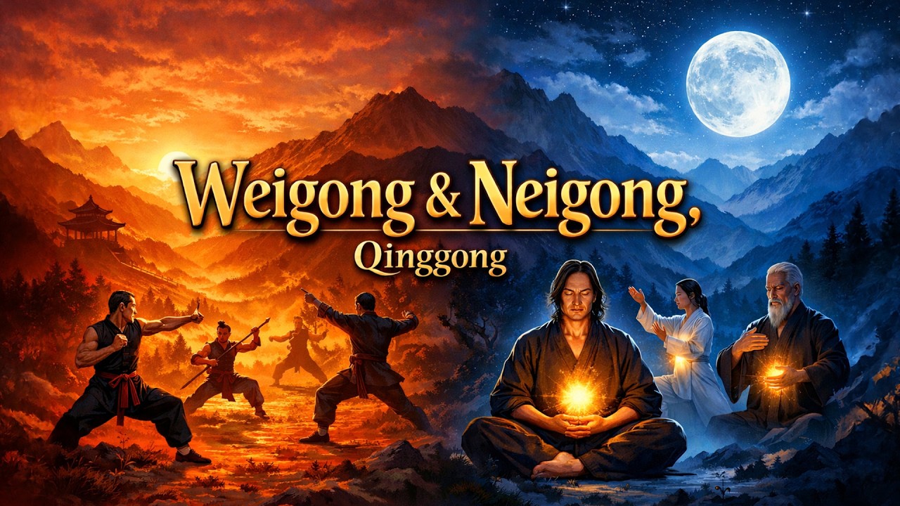 ¿Qué es Neigong, Weigong y Qigong? Diferencias y Origen