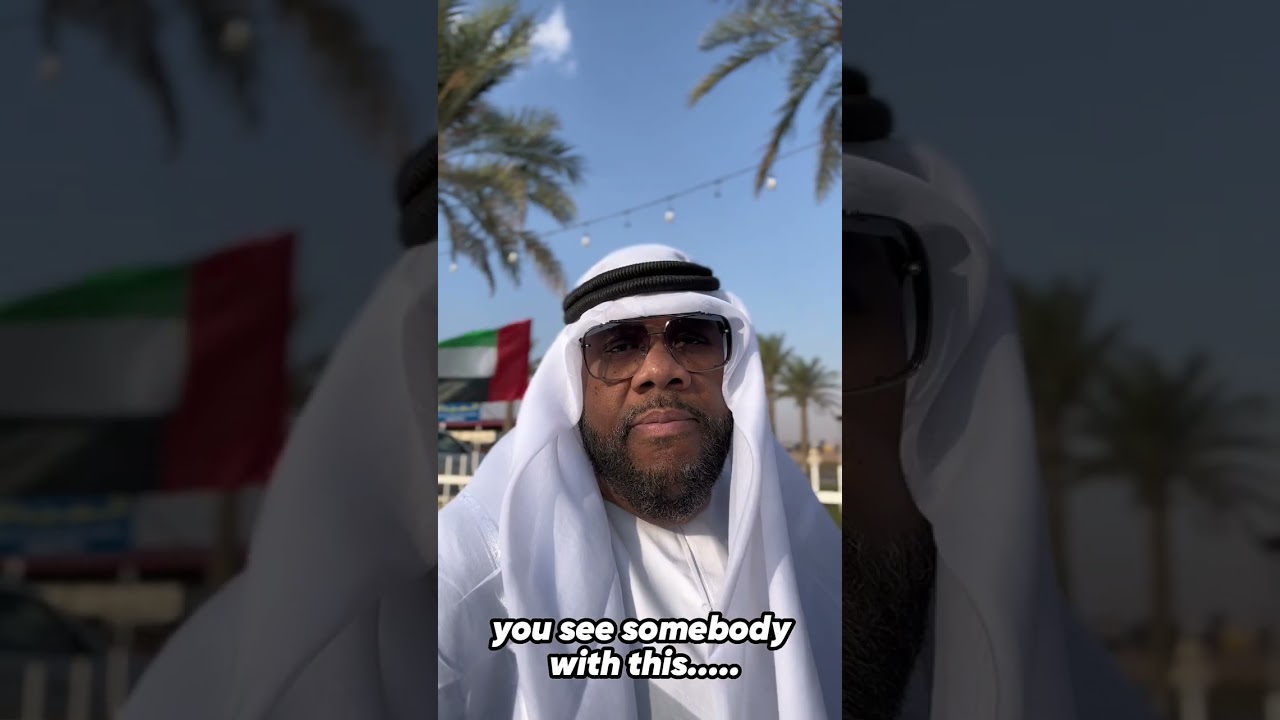 24 Hours With Fatman Scoop In Dubai – What To Wear In The Desert in Dubai #shorts