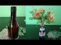 Best out of waste syrup bottle||waste material craft ideas||syrup
bottle flower pot||