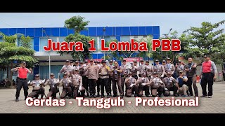 Juara I Lomba PBB dalam Rangka Peringatan HUT SATPAM ke-42
