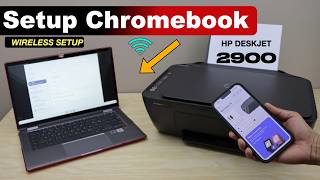 HP DeskJet 2900 Setup with Chromebook - Complete Tutorial.