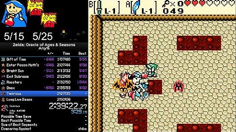 Oracle of Ages & Seasons Linked Any% in 2:41:20