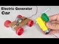 How to Make a Car - DIY Electric Generator Car - Tutorial