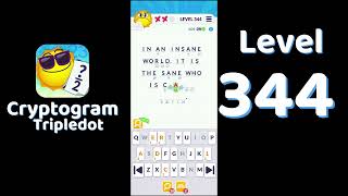 Cryptogram Tripledot Level 344 Answer | SolutionGuruji