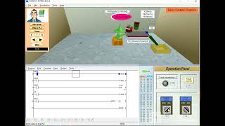 PLC Simulation with FX TRAINER - Basic Counter