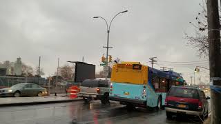 MTA NYCT Bus : 2018 New Flyer XD40 #7679 on the B82 SBS @ William's Av & Flatlands Avenue