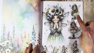 Fblive - 28-02-2026 - Jenine Siemerink - Unboxing Maremis Flower Fairies Collage Book