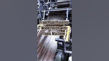 Industrial Tools Machine: Embossing WPC Panels with Style