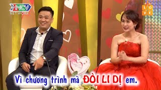 Cười té ghế với cô vợ ĐÒI LI DỊ CHỒNG chỉ vì không cho mình tham gia VỢ CHỒNG SON 😆 |VCS