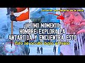 ¡Último momento! Hombre explora la Antártida y encuentra esto | Terminan sacándolo