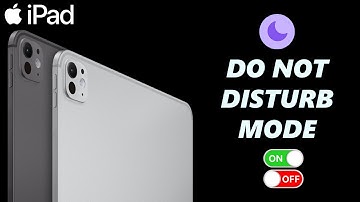 How To Turn ON & OFF Do Not Disturb On iPad