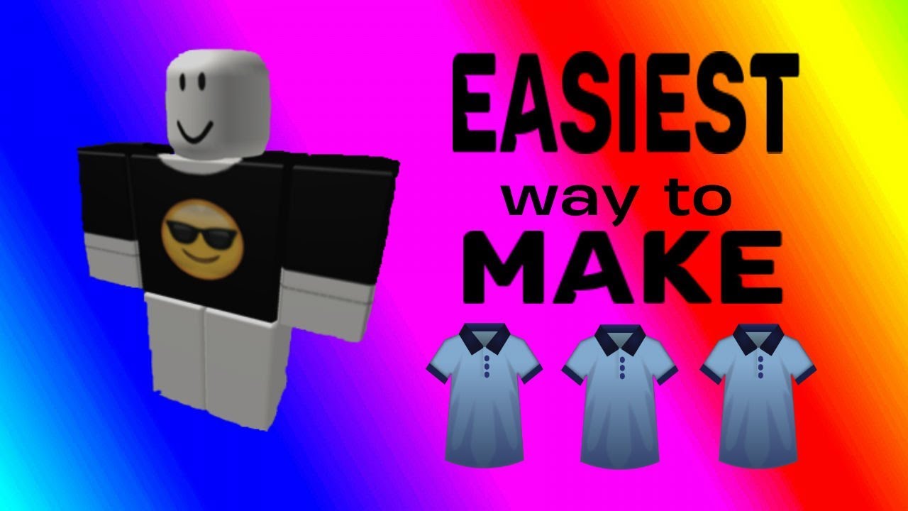 How to make shirts in ROBLOX! (Easy and works for PC/MAC) - YouTube