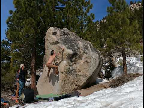 Beta Video for climb Local's Arete Left v6, Lake Tahoe