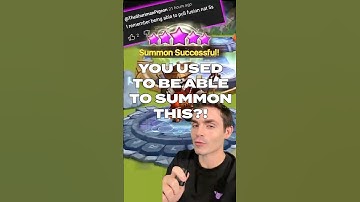 You used to be able to Summon these?!
