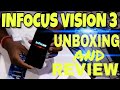 Infocus vision 3 unboxing and full review || by All ROUNDER