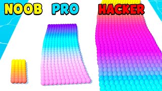 NOOB vs PRO vs HACKER - Canvas Run