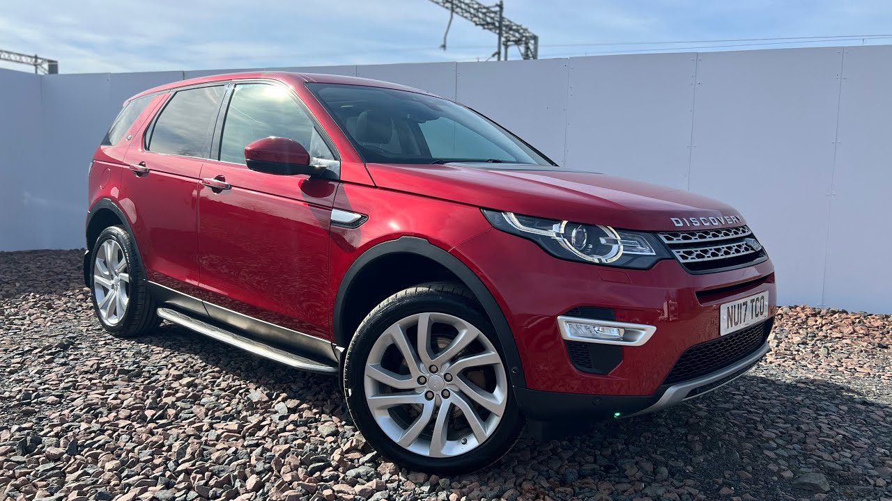 17 Plate Land Rover Discovery Sport 2.0TD4 HSE Luxury 5dr Auto ...
