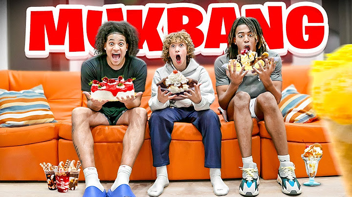 HILARIOUS RWE MUKBANG WITH NELSON & LAVAR!