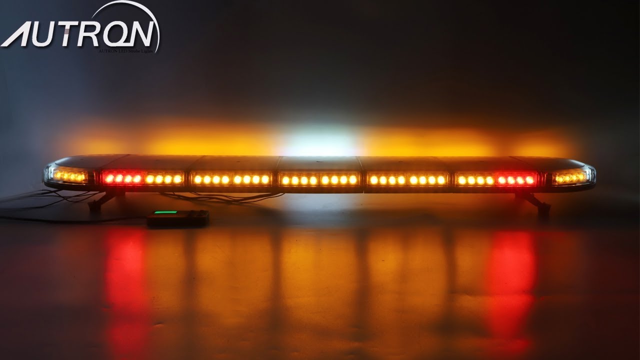 60" 104 LED Warning Emergency w/ TAKE DOWN Brake Lights Tow Truck