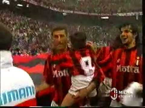 Milan-Udinese 2-2  scudetto 93-94