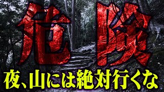 【実話】行ってはいけない！夜の山で起こった怪奇現象が怖すぎる…【 都市伝説 実体験 心霊 怖い話 不思議な話 】