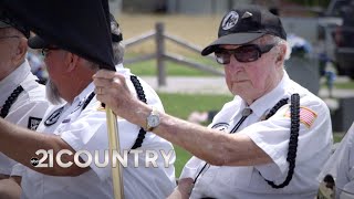 Nation’s oldest active honor guard member gives proper goodbye to fallen veterans