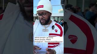 White people: go awayBlack people: MWO