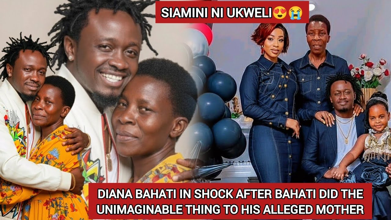 DIANA BAHATI IN SHOCK AFTER BAHATI DID THE UNIMAGINABLE THING TO HIS ALLEGED MOTHER AMELIA YAKE YOTE