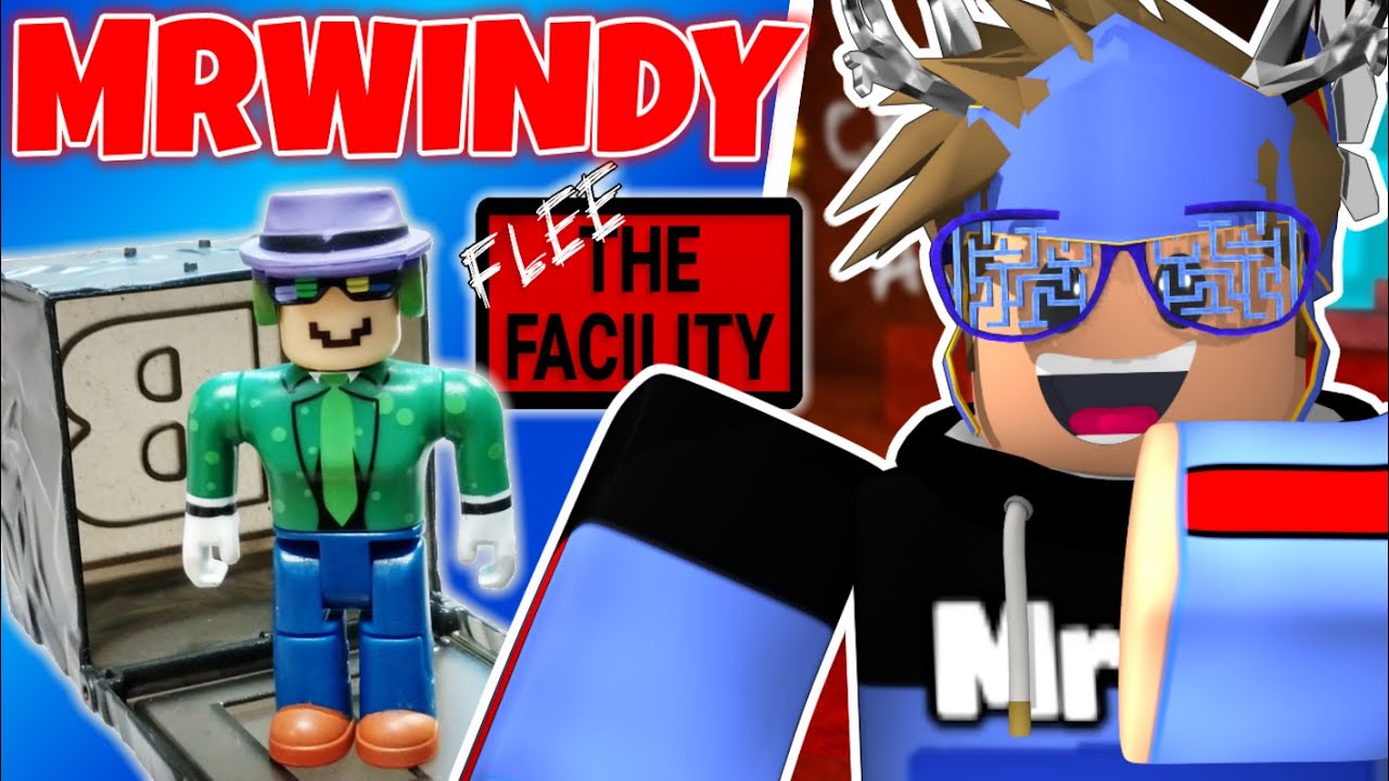 Flee The Facility Creator MrWindy In Real Life! - YouTube