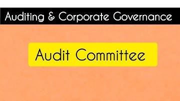 Audit Committee | Calicut University 6th Sem Bcom Auditing & Corporate Governance
