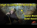 Gold Mine High Grading, Hammer Mill Maintenance, Ore Processing, Gold Smelting & Refining